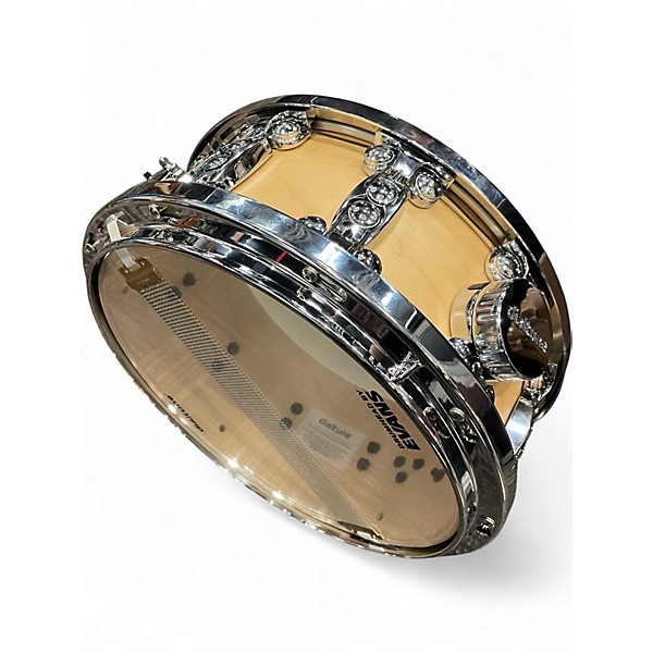 Used dialtune 14in Snare Natural Drum