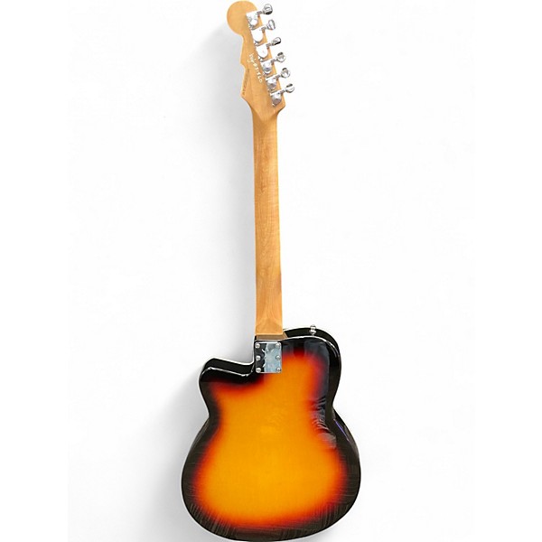 Used Reverend CLUB KING 2 Tone Sunburst Hollow Body Electric Guitar