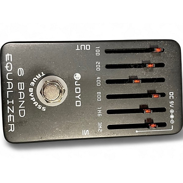 Used True Bypass 6 BAND EQUALIZER Pedal