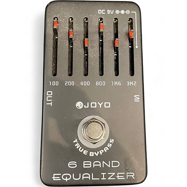 Used True Bypass 6 BAND EQUALIZER Pedal