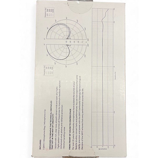 Used Earthworks Audio SR117 Condenser Microphone