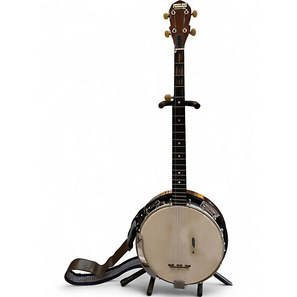 Used Lida PEERLESS  Brown Banjo