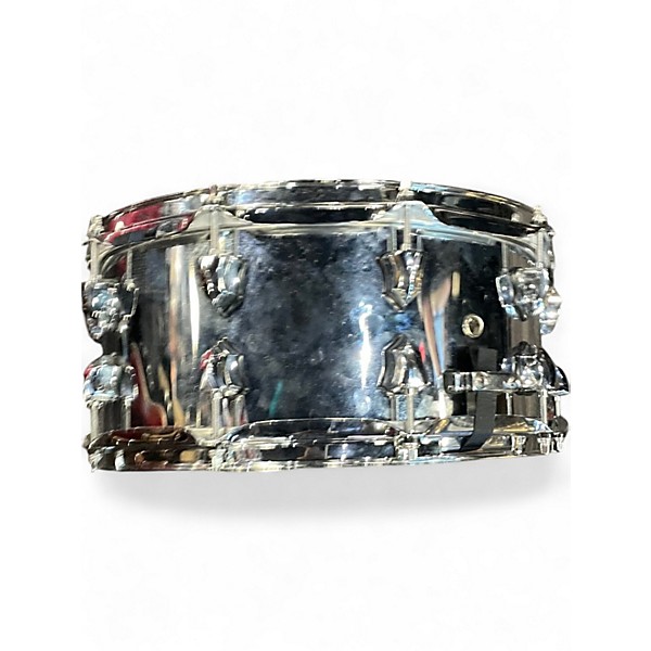 Used SJC 6.5X14 Alpha Steel Chrome Over Steel Drum