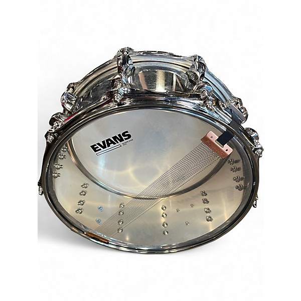 Used SJC 6.5X14 Alpha Steel Chrome Over Steel Drum