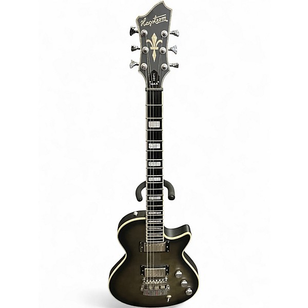Used Hagstrom Ultra Max Charcoal Solid Body Electric Guitar