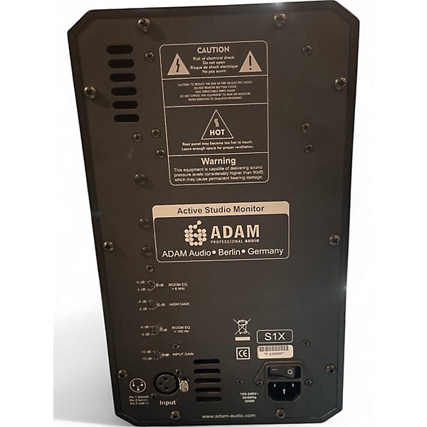 Used ADAM Audio S1X 2-Way Pair Powered Monitor