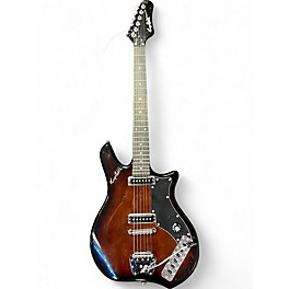 Used Hagstrom IMPALA Sunburst Solid Body Electric Guitar