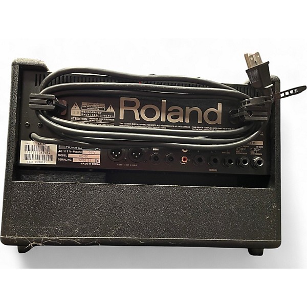 Used Roland AC60 60W 2X6.5 Acoustic Guitar Combo Amp