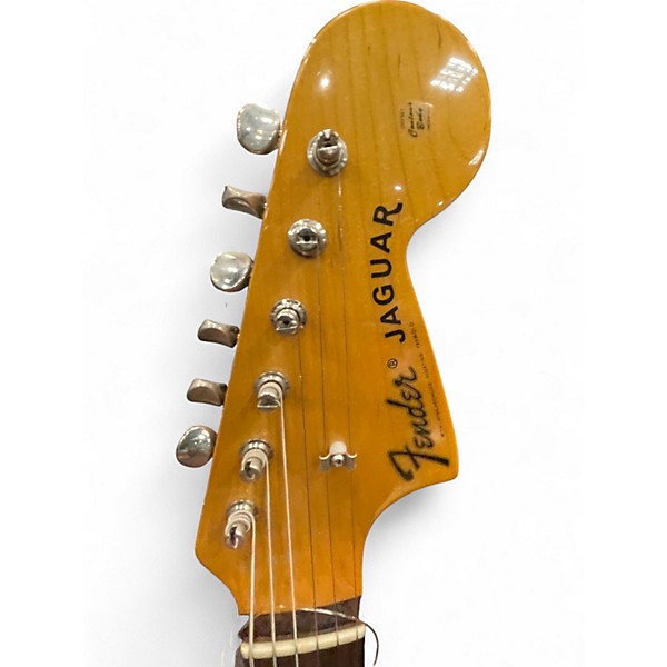 Used Fender Jaguar Daphne Blue Solid Body Electric Guitar