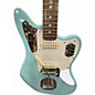 Used Fender Jaguar Daphne Blue Solid Body Electric Guitar