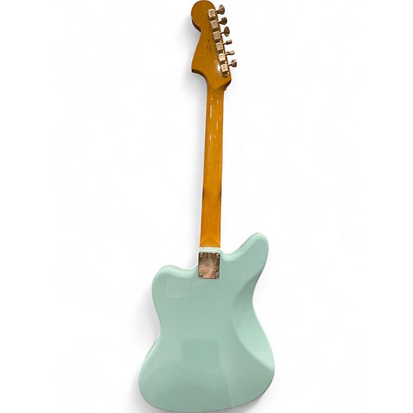 Used Fender Jaguar Daphne Blue Solid Body Electric Guitar