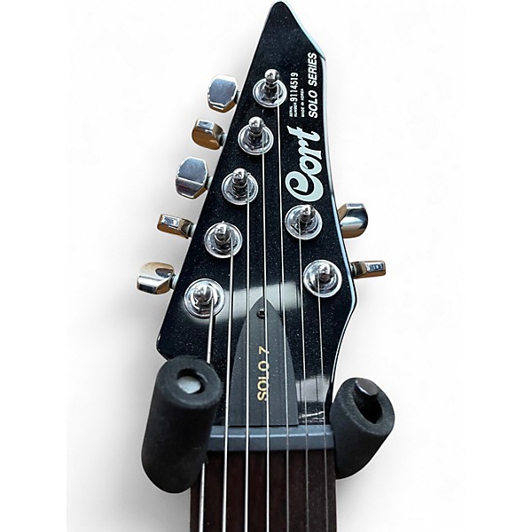 Used Cort Solo Black Solid Body Electric Guitar