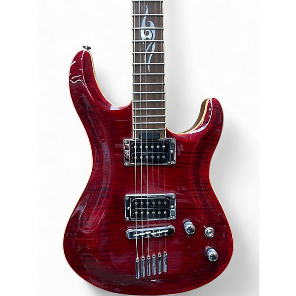 Used Yamaha RGX520 Red Solid Body Electric Guitar