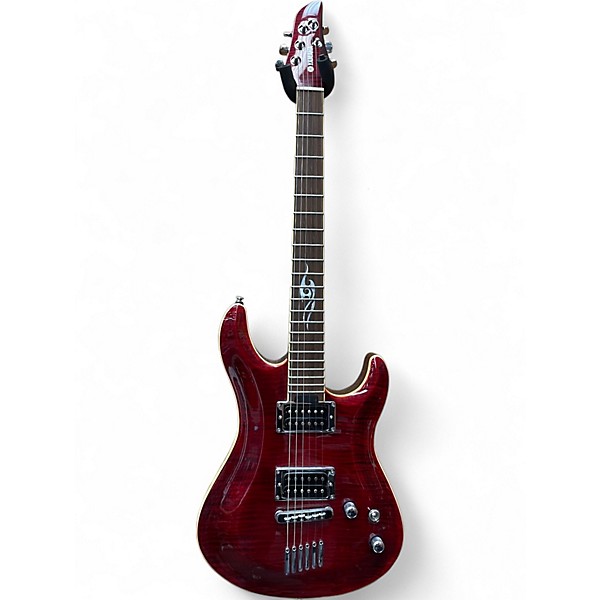 Used Yamaha RGX520 Red Solid Body Electric Guitar