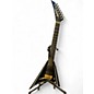 Used Jackson Jackson Pro Series Signature Mark Heylmun Rhoads RR24-7 Black and Gold Solid Body Electric Guitar thumbnail