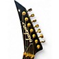 Used Jackson Jackson Pro Series Signature Mark Heylmun Rhoads RR24-7 Black and Gold Solid Body Electric Guitar