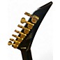 Used Jackson Jackson Pro Series Signature Mark Heylmun Rhoads RR24-7 Black and Gold Solid Body Electric Guitar