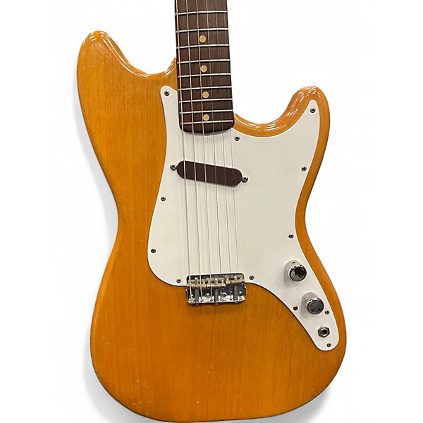 Used 1989 Fender musicmaster Natural Solid Body Electric Guitar