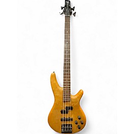 Used Ibanez SR-500 Natural Electric Bass Guitar