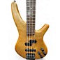 Used Ibanez SR-500 Natural Electric Bass Guitar