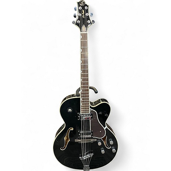 Used Greg Bennett Design by Samick JZT-15 LASALLE METALLIC BLACK Hollow Body Electric Guitar