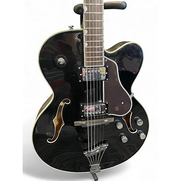 Used Greg Bennett Design by Samick JZT-15 LASALLE METALLIC BLACK Hollow Body Electric Guitar