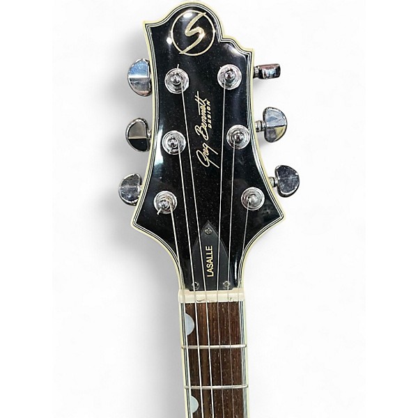 Used Greg Bennett Design by Samick JZT-15 LASALLE METALLIC BLACK Hollow Body Electric Guitar