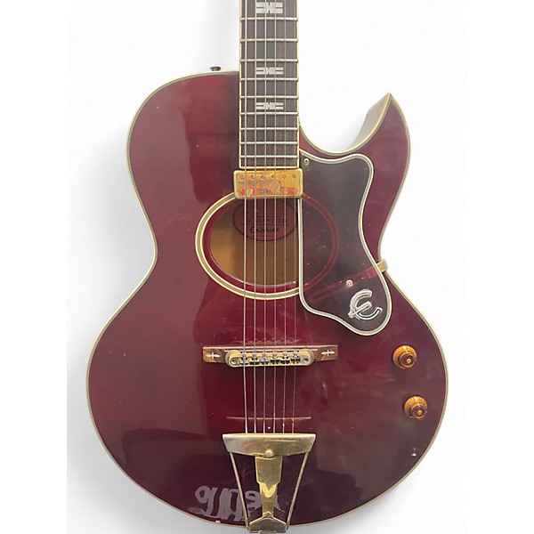 Used Epiphone HOWARD ROBERTS Wine Red Acoustic Guitar