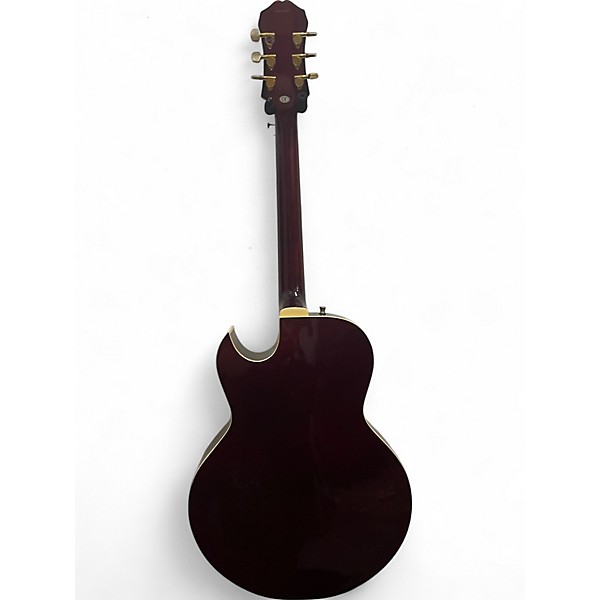 Used Epiphone HOWARD ROBERTS Wine Red Acoustic Guitar