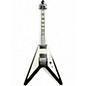 Used Epiphone Richie Faulkner signature flying v Black Solid Body Electric Guitar thumbnail