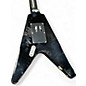 Used Epiphone Richie Faulkner signature flying v Black Solid Body Electric Guitar