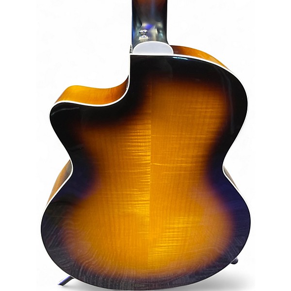 Used Guild F2512 CE DELUXE 2 Color Sunburst 12 String Acoustic Electric Guitar
