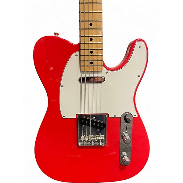 Used Fender INTERNATIONAL SERIES TELECASTER MOROCCO RED Solid Body Electric Guitar