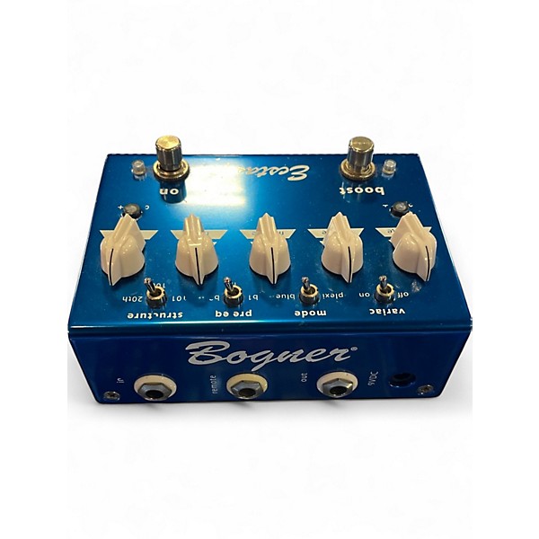 Used Bogner Ecstasy Blue Overdrive Effect Pedal