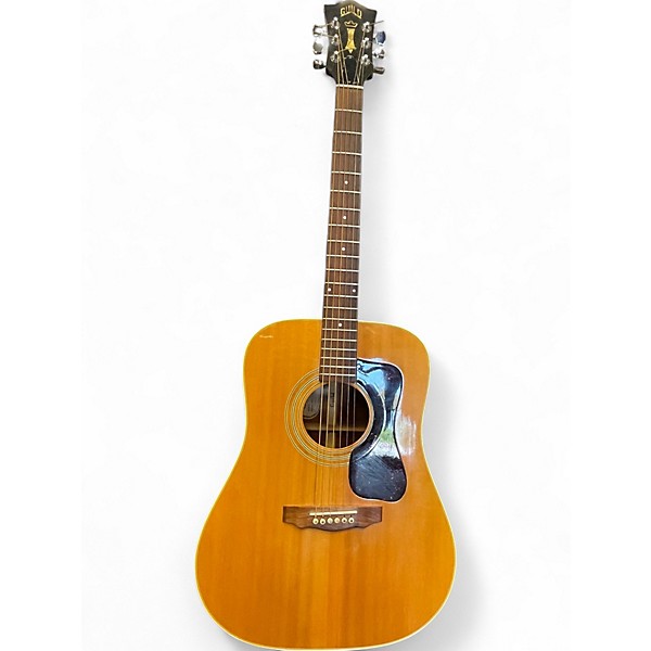 Used Guild D40-NT 1976 Natural Acoustic Guitar