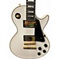 Used 2024 Epiphone INSPIRED BY GIBSON LES PAUL CUSTOM Alpine White Solid Body Electric Guitar