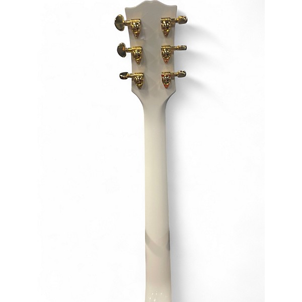 Used 2024 Epiphone INSPIRED BY GIBSON LES PAUL CUSTOM Alpine White Solid Body Electric Guitar