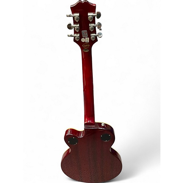 Used Epiphone Wildkat with Bigsby Wine Red Hollow Body Electric Guitar