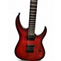 Used Schecter Guitar Research SUNSET EXTREME RED BURST Solid Body Electric Guitar
