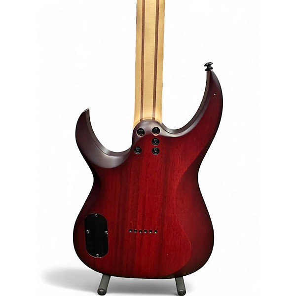 Used Schecter Guitar Research SUNSET EXTREME RED BURST Solid Body Electric Guitar