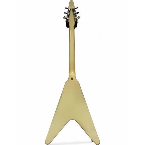Used Gibson 70S FLYING V WHITE Solid Body Electric Guitar