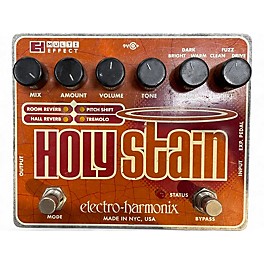 Used Electro-Harmonix Holy Stain Distortion Reverb Effect Processor