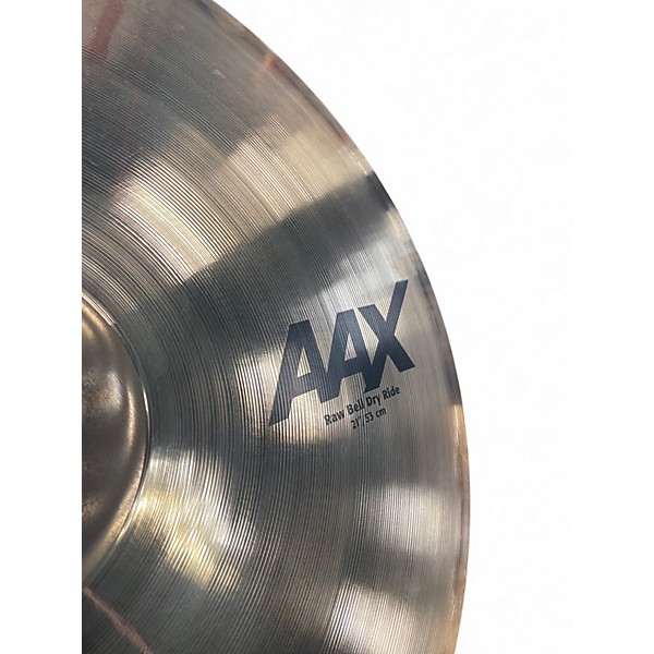 Used SABIAN 21in AAX Raw Bell Dry Ride Cymbal