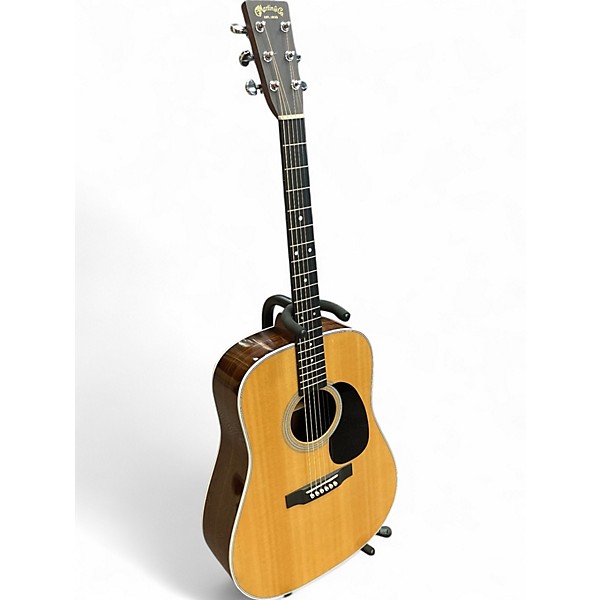 Used Martin D28 Natural Acoustic Guitar