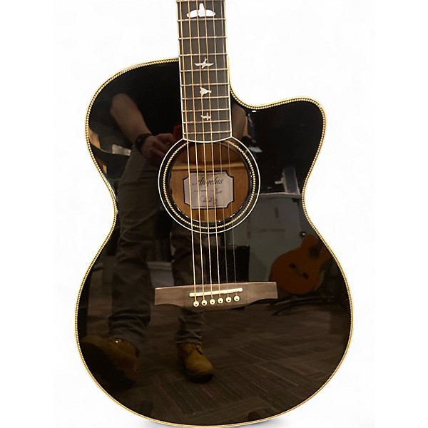 Used PRS Angelus Standard SE Black Acoustic Guitar