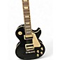 Used Gibson Les Paul Classic Black Solid Body Electric Guitar