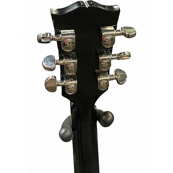 Used Gibson Les Paul Classic Black Solid Body Electric Guitar