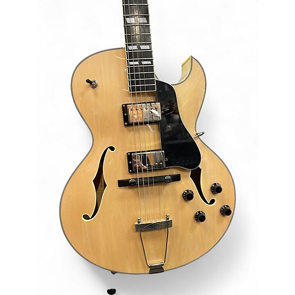Used Eastman AR371CE-BD Hollow-Body Archtop with Florentine Cutaway Blonde Hollow Body Electric Guitar