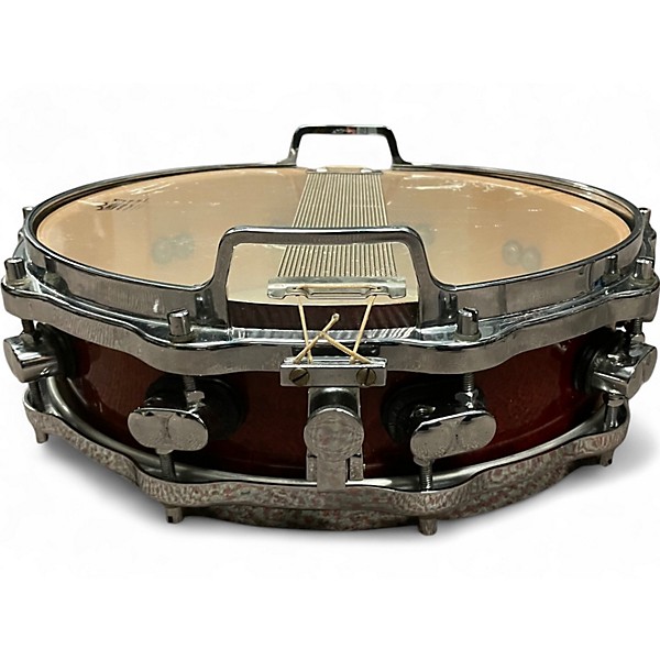 Used SONOR 4X14 Designer Series Maple Light  Piccollo Natural Drum