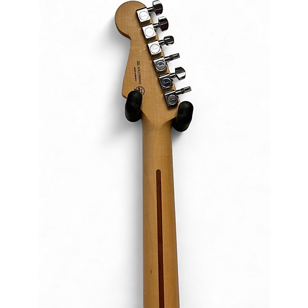 Used Fender 75th Anniversary Stratocaster Black Solid Body Electric Guitar